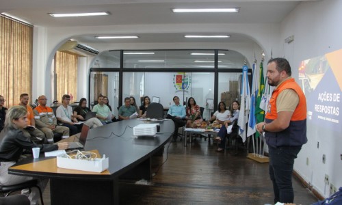 Barra Mansa realiza reunião de alinhamento para ações de resposta no período de chuvas